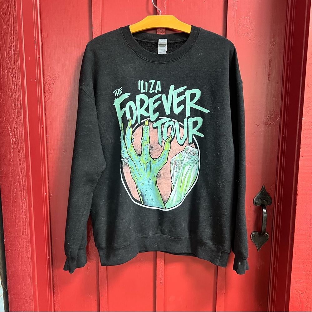 Iliza Schlesinger The Forever Tour Black Spring 2020 Zombie Sweatshirt